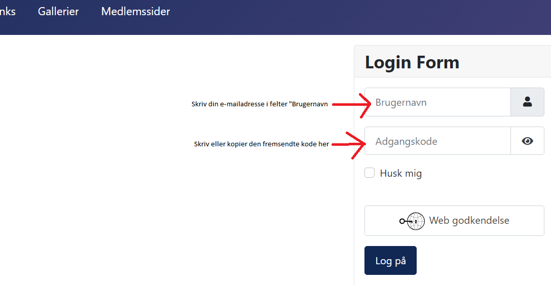 Login